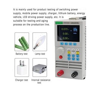 DC Power Supply, 400W 150V 40A Battery Tester Single-Channel Programmable DC Electronic Load Battery Capacity Tester Load Meter Monitor,Electroplating DIY