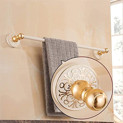 Towel Racks, Towel Rack Bathroom Wall Mounted Towel Rail Single Towel Bar Towel Rack Space Aluminum Towel Rail Bathroom Kitchen Wall Mounted Towel Rack Bathroom Shelf/a/60Cm