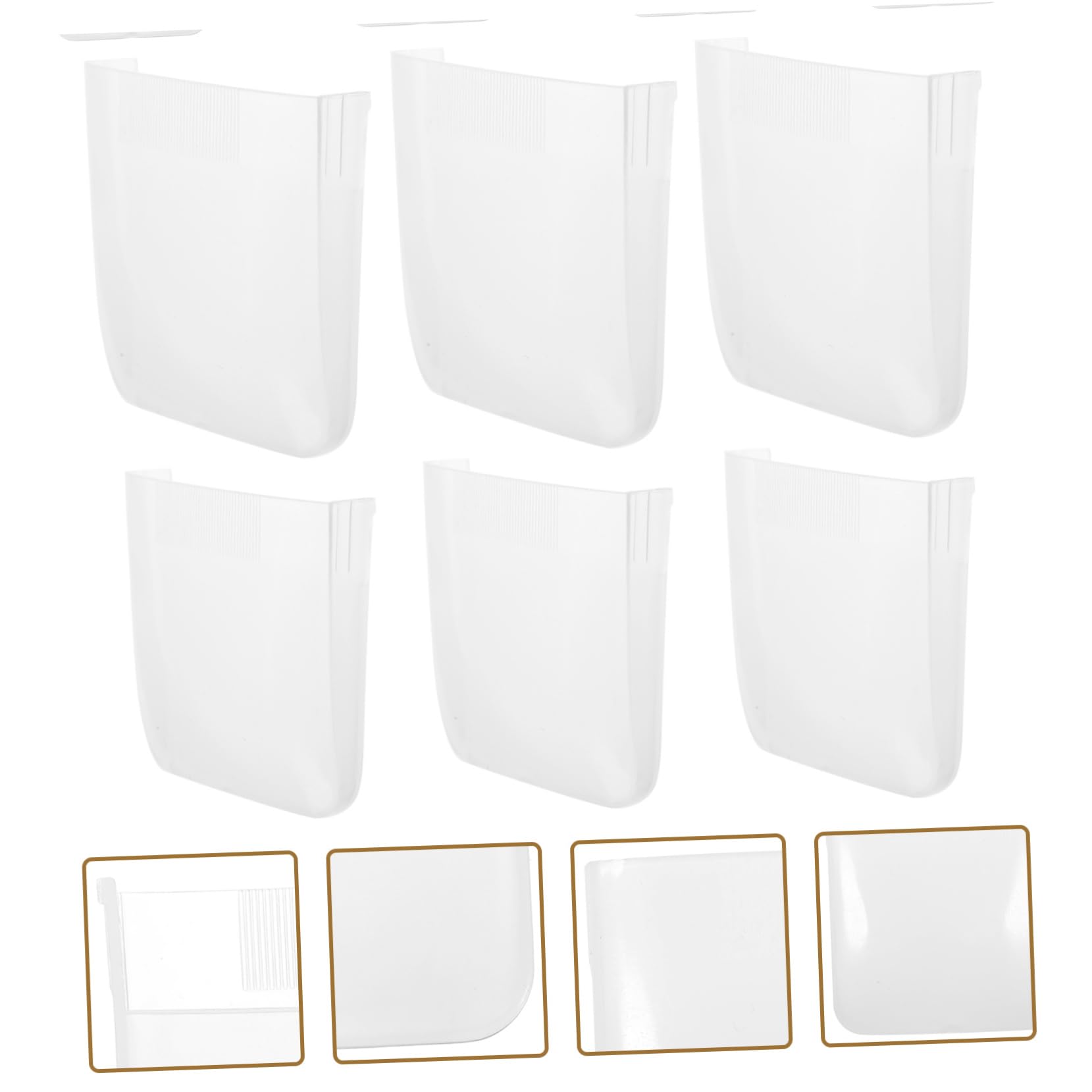 COLLBATH 10pcs Rice Cooker Water Box Condensation Water Universal Condensation Collectors Condensation Collector Rice Cooker Cup Rice Cooker Condensation Boxes White Pp