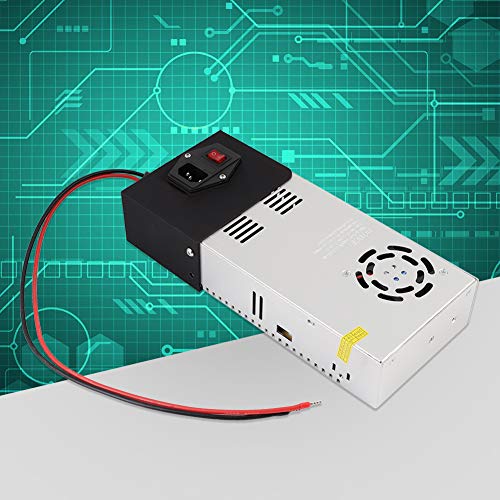 3D Printer Regulated Power Supply for Ender,3 3PRO DC24V,15A Output AC110V,240V Input with Overload and Auto,Leveling Features for Enhanced Printing Performance