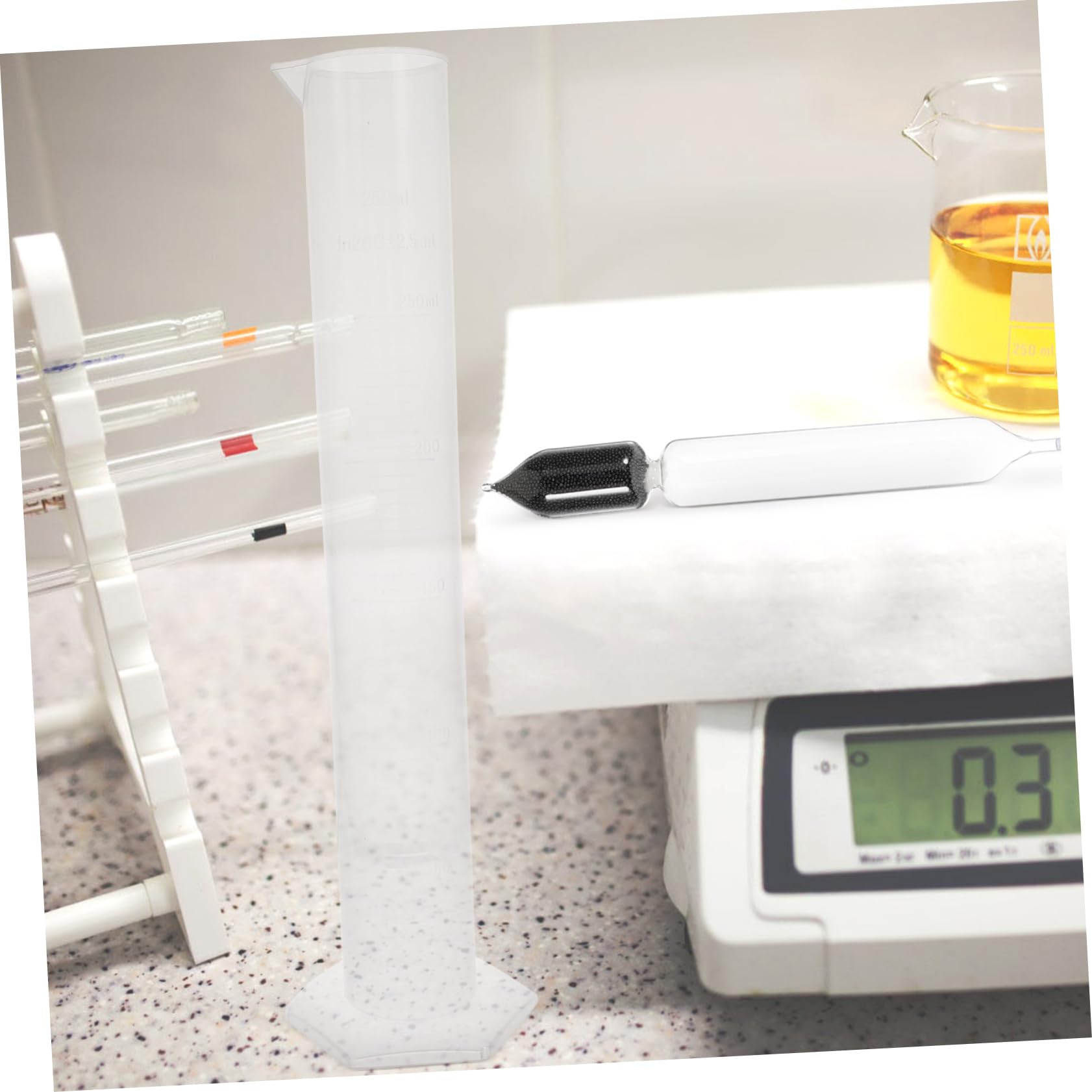 Hohopeti 1 Set Hydrometer Maple Syrup Density Kit Syrup Tools Maple Syrup Measuring Tools Maple Syrup Density Measuring Tools Maple Syrup Supplies Maple Syrup Test Cup Glass