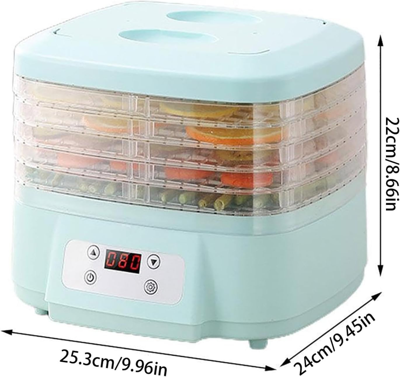 Freeze Dryer Machine for Home for Candy & Snacks 360° Airflow Food Dehydrator Machine With 6 Trays Food Freeze Dryer Machine for Home Freeze Dried Machine Candy For Beef Fruits