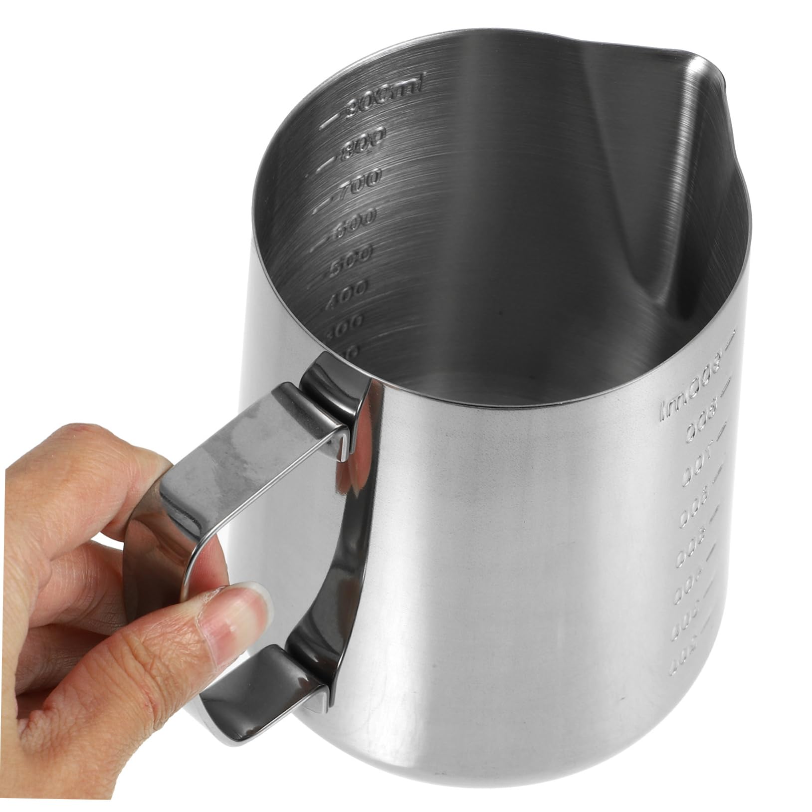 VOSAREA 1 Set Pull Cup Frothing Cup Bottle Cappuccino Tea Espresso Steaming Cup Espresso Milk Pitcher Coffee Creamer Pourer Milk Frother Cup Expresso Shots Cup Stainless Steel