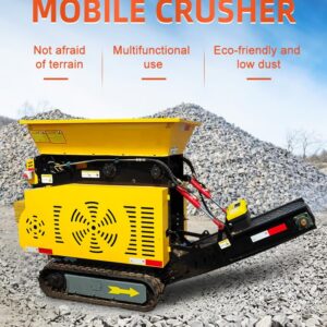 Mini Crawler-Mounted Mobile Jaw Crusher - Portable Stone Crusher Machine