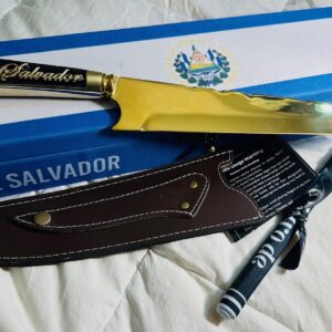 Golden Knife - El Salvador Style Knife - Made in Brazil