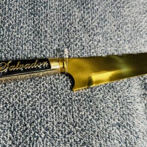 Golden Knife - El Salvador Style Knife - Made in Brazil