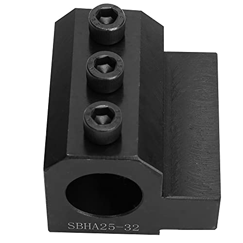 SBHA25,20or25or32 CNC Lathe Inner Diameter Auxiliary Tool Holder Improve Tool Rigidity, Extend Tool Life, Automatically Center Height More Accurately, Fix Center of the Tool,