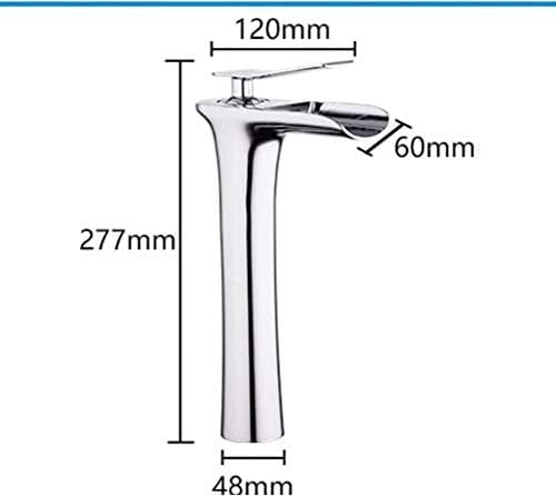 GUOWENHA Kitchen Taps Basin Faucet Bath Waterfall Shower Faucet Bathtub Faucet Deck Mounted Brass Bathroom Faucets