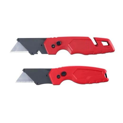 Utility Knife, Utility Knife Set, Folding Knife, for Milwaukee 48-22-1503 Folding Tool Free Utility Knife Set - 2PC