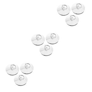 wooneky 9 pcs sink stopper hard case with foam tub drain plug tub accessories for water stopper garbage drain stopper bath drain stopper bathtub accessories bathtub plug rubber silver