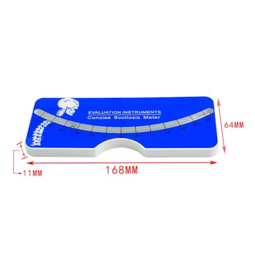 Scoliometer 0-30° Scoliosis Test Meter For Medical Diagnosis Of Back And Spine Scoliosis In Adults Children