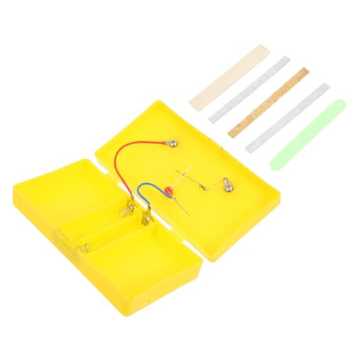 QUMIIRITY Conductive Experiment Material School Items Fibit Conductivity Experiment Equipment Physics Experiment Equipment Physics Teaching Device Physics Conductivity Teaching Material