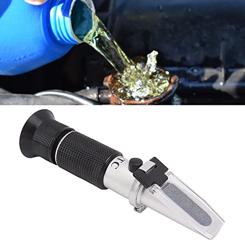 Antifreeze Refractometer Handheld Tester ATC Function Propylene Glycol Wiper Fluid Car Detector Portable Compact for Automotive