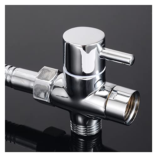 UERVPS Shower Head Set Hand Held Bathroom Bidet Sprayer Silver Water Toilet Faucet Spray for Bathroom Accessories Bathroom Shower Drencher