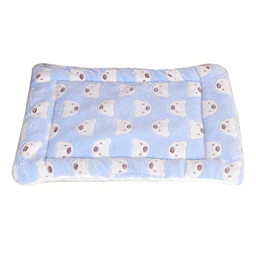 Dog Crate Bed Bed for Small Dogs Prime of Day Deals Crate Mats for Dog Cages Fluffy Plush Faux Fur Extra Thick Dog Bed Anti-Anxiety Cute Cozy Dog Bed Calming Dog Bed(16 in)