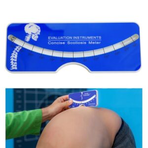 Scoliometer 0-30° Scoliosis Test Meter For Medical Diagnosis Of Back And Spine Scoliosis In Adults Children