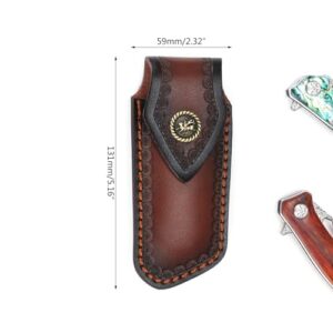 BOGEEL Leather Holsters Folding Pouches Leather Sheath Leather Holsters for Collectors Enthusiasts