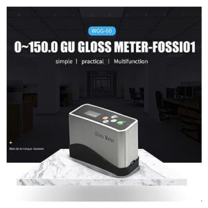 Tint Meter, High Precision 0~150.0 GU Gloss Meter Digital Glossmeter Paint Ink Metal Photometer Tile Stone Bamboo Paper Plastic Glossmeter,Color Sensor