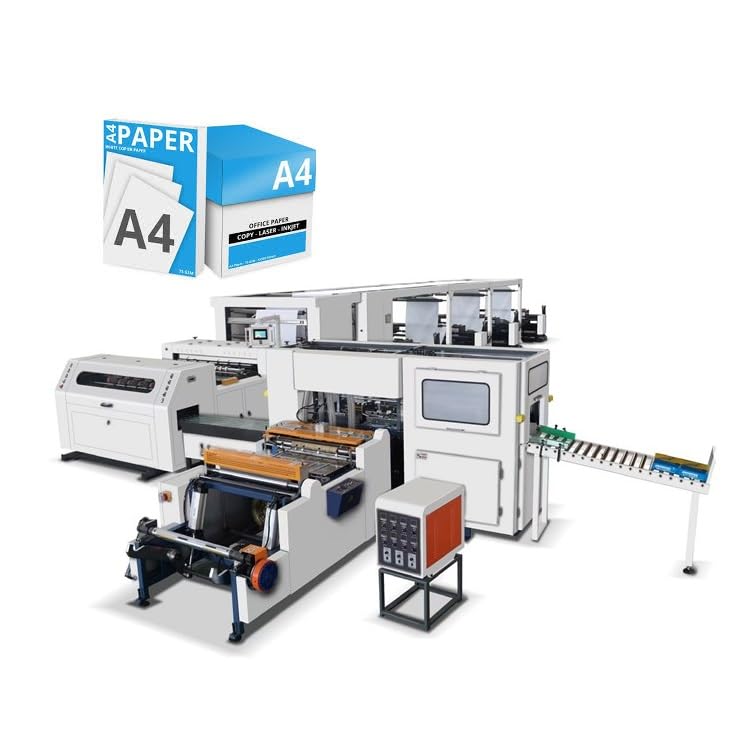 Automatic A4 Paper Cutter & Packaging Machine for A3, A4, A5 Sizes