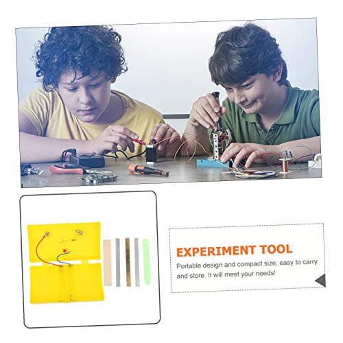 QUMIIRITY Conductive Experiment Material School Items Fibit Conductivity Experiment Equipment Physics Experiment Equipment Physics Teaching Device Physics Conductivity Teaching Material