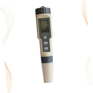 FELTECHELECTR Salt Water Gravimeter Temperature Tester Tds Water Quality Testing Pen Salt Meter Water Salimeter Water Quality Tester Automatic Hydrometer Hydrometers Light Grey