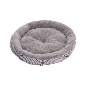 calming dog beds dog bed small deals today 2024 round cat bed cat cave anti-anxiety cute soft dog bed dog crate mat(14 in)