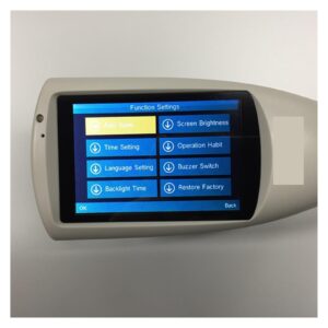 Tint Meter, Three Angle Gloss Meter for Paint Glossmeter NHG268 Precise with Touch Screen,Color Sensor