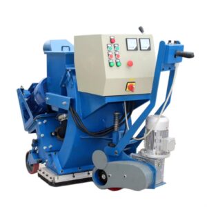 Portable dustless Vertical Shot Blasting Machine Faster Blaster for Ground Storage Tanks