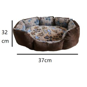 Calming Cat Bed Small Cat Bed Friday Black Deals Today Round Fluffy Dog Bed Fluffy Cat Bed Anti-Anxiety Warming Comfort Dog Bed Dog Bed for Crate(14.5 in)