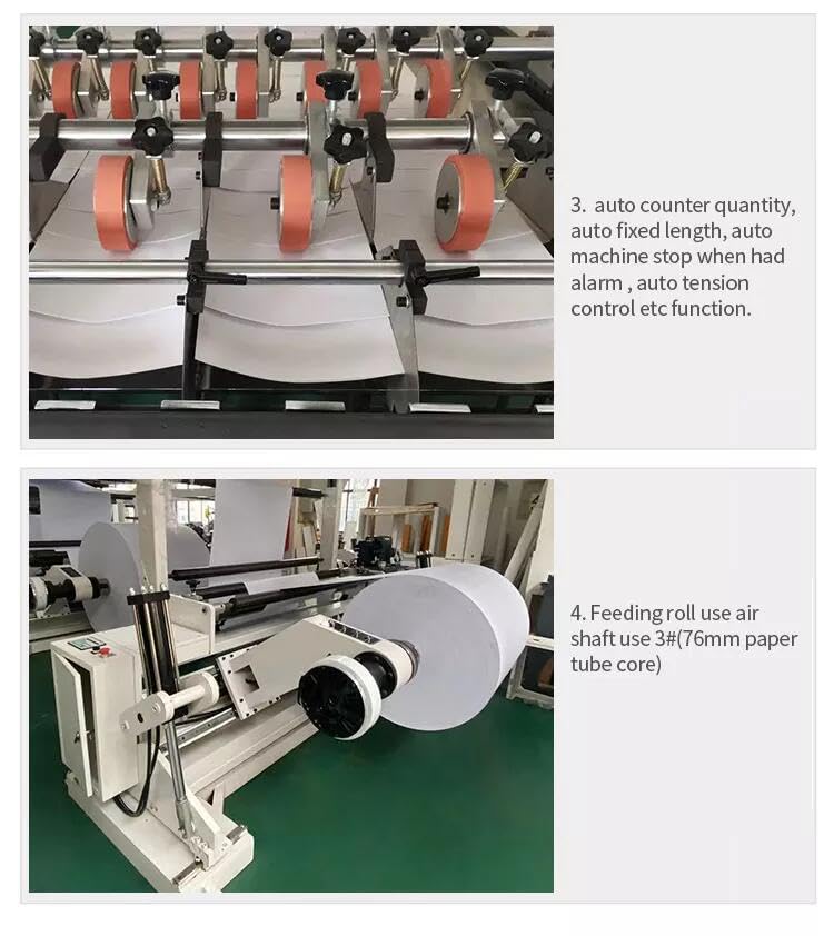 Automatic A4 Paper Cutter & Packaging Machine for A3, A4, A5 Sizes