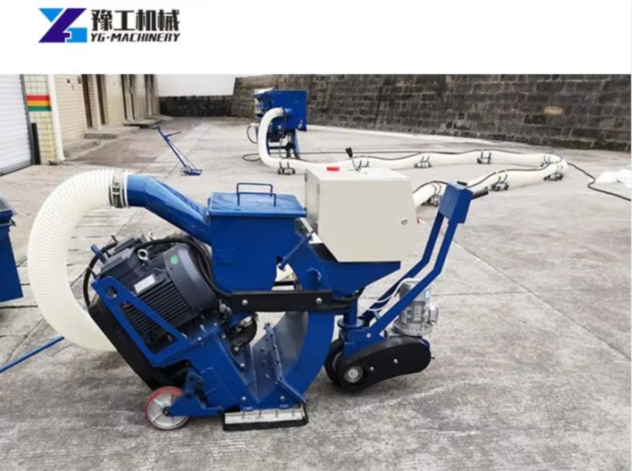 Factory Wheel Blaster Machine Road Floor Surface Rust Remove Shot Blasting Machine