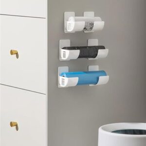 Vmohuyktx Set of 4 Convenient Wall Shelf Set Compact Wall Mounted Storage Rack Storage Shelf Display Holder