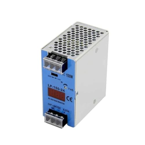 LP-150-12 150w 12v 12.5A 24V 6.25A Digital Monitor din Rail Switching Power Supply TSIOHKBS(12V)