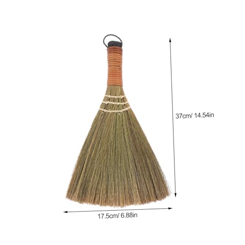 Unomor Broom Countertop Cleaning Sweeping Floor Cleaning Tool Asian Thai Duster Dust Brush Cleaning Supplies Handheld Whisk Brush Small Cleaning Brushes Desktop Duster Table Decor