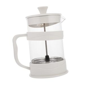 biudeco coffee pot coffee machine press coffee espresso machine beverage pot filter travel coffee press coffee carafe juice pitchers water jug tea maker white glass