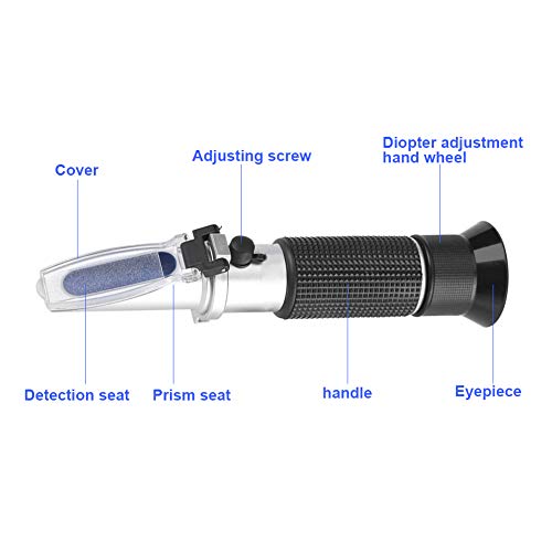 Brix Refractometer Professional Accurate Sugar Tester Meter Suitable for Beer Fruit Juice