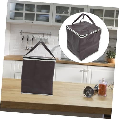 CHILDWEET Crock Insulated Bag Insulated Freezer Bag Insulated Grocery Bags Insulated Bags for Groceries Pizza Insulated Bag Picnic Cool Bag Insulated Picnic Bag Transport Bag Coffee Cloth