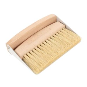 whamvox 1 set small broom dustpan espresso grinder brush household brooms tabletop dust pan mini desktop broom mini cleaning broom detailing cleaning tool outdoor broom car air iron white