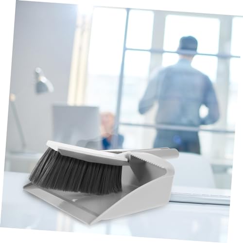 Unomor 1 Set Small Brush and Dustpan Pp The Pet Desk Cleaner Brush Car Cleaning Brush Interior Multi-Function Whisk Broom