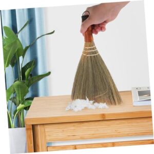 Unomor Broom Countertop Cleaning Sweeping Floor Cleaning Tool Asian Thai Duster Dust Brush Cleaning Supplies Handheld Whisk Brush Small Cleaning Brushes Desktop Duster Table Decor