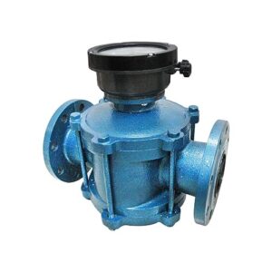 Fuel Oval Gear Flow Meter, Fuel Flow Meter Water Liquid Flow Meters Measuring Tools - Long Lasting(DN20)