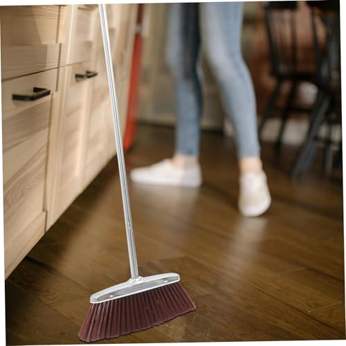 Levemolo Broom Cleaning Tool Broom Outdoor Thick Broom Grout Tool Soft Broom Trash Cleaning Broom Home Use Broom Long Handle Broom Brooms Bedroom Broom Heavy Duty Broom Pet Stainless Steel