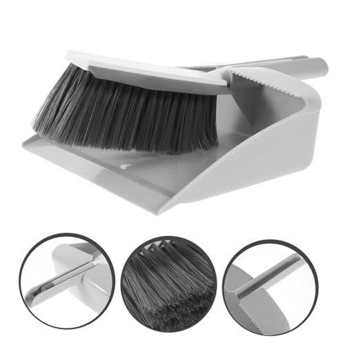 Unomor 1 Set Small Brush and Dustpan Pp The Pet Desk Cleaner Brush Car Cleaning Brush Interior Multi-Function Whisk Broom