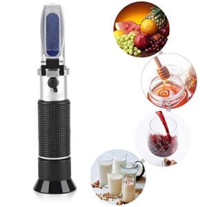 Brix Refractometer Professional Accurate Sugar Tester Meter Suitable for Beer Fruit Juice