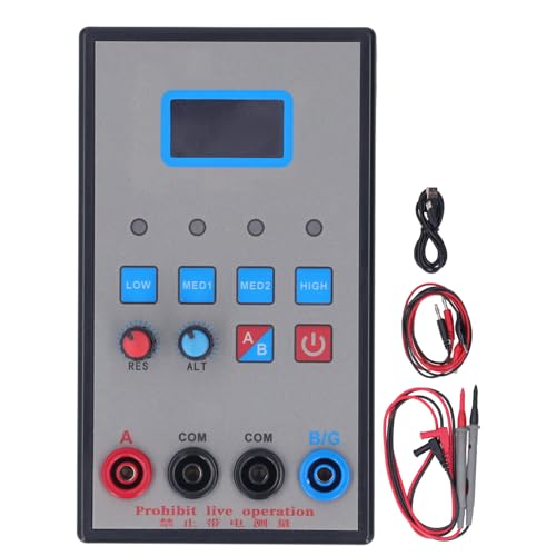 ANGGREK VI Curve Tester, ASA VI Curve Tester Synchronous Display 1.3 Inch Screen Easy Operation Handheld for Circuit Board