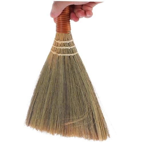 Unomor Broom Countertop Cleaning Sweeping Floor Cleaning Tool Asian Thai Duster Dust Brush Cleaning Supplies Handheld Whisk Brush Small Cleaning Brushes Desktop Duster Table Decor