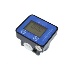 High Precision Electronic Digital Display Metering, Oil Gauge Elliptical Gear Flow Meter, Oil Hydraulic1/2 Gauge Blue Oil Gauge - Long Lasting