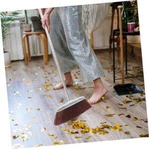 Levemolo Broom Cleaning Tool Broom Outdoor Thick Broom Grout Tool Soft Broom Trash Cleaning Broom Home Use Broom Long Handle Broom Brooms Bedroom Broom Heavy Duty Broom Pet Stainless Steel