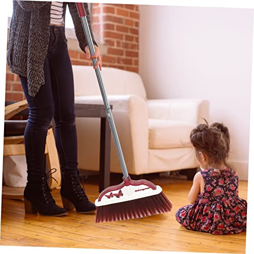 Unomor 1 Set Broom Dustpan Combination Garbage Shovel Broom Outdoor Household Dustpan Home Broom Supple Broom Broom Dustpan and Broom for Home Dustpan with Broom Stainless Steel