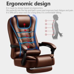 Home Computer Chairs Office Chairs Big and Tall Desk Chair Back Support Computer Desk Chair Ergonomic High Back Chair Executive Gaming Chairs for Adults.